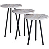 ebuy24 Mirola salontafel wit.