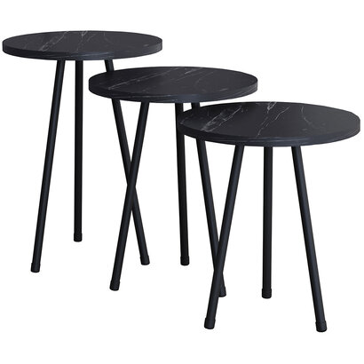 ebuy24 Mirola salontafel zwart.