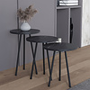 ebuy24 Mirola salontafel zwart.