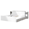 ebuy24 Nada bed 2 bedlades breedte 99 cm, betondecor.