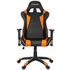 ebuy24 Paracon Knight gamestoel incl. kussen voor nek en lenden oranje.