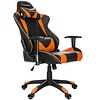 ebuy24 Paracon Knight gamestoel incl. kussen voor nek en lenden oranje.