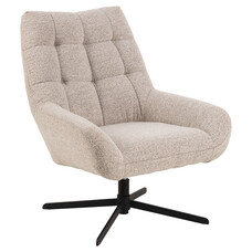 ebuy24 Pary fauteuil draaifunctie beige.