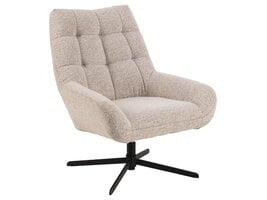 ebuy24 Pary fauteuil draaifunctie beige.