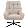 ebuy24 Pary fauteuil draaifunctie beige.