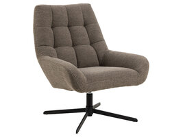 ebuy24 Pary fauteuil draaifunctie grijs.