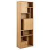 ebuy24 Ragny wandkast 3 deuren 8 planken eik decor.