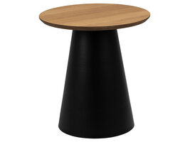 ebuy24 Solly salontafel Ø45cm eik decor.