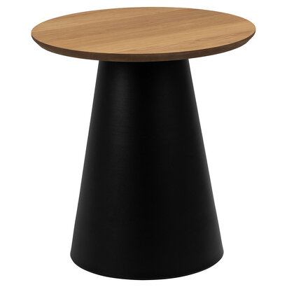 ebuy24 Solly salontafel Ø45cm eik decor.