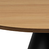 ebuy24 Solly salontafel Ø65cm eik decor.