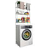 ebuy24 TubasL kledingkast kast voor wasmachine wit.