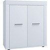 ebuy24 Usilo dressoir 2 deuren wit.