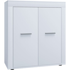 ebuy24 Usilo dressoir 2 deuren wit.