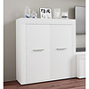 ebuy24 Usilo dressoir 2 deuren wit.