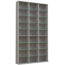 ebuy24 ZilasXL wandkast 27 planken beton decor.