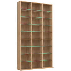 ebuy24 ZilasXL wandkast 27 planken eik decor.