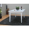 ebuy24 Tafel Venetië eetkamertafel wit 180-276 cm.