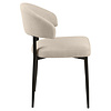 ebuy24 Edel eetkamerstoel beige.