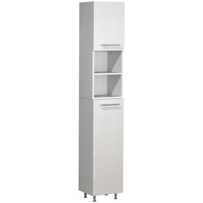 ebuy24 Lisalo kolomkast 2 deuren wit.