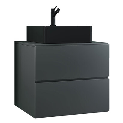 ebuy24 LendasBL badkamer 2 delen antraciet.