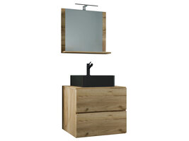 ebuy24 LendasMBL badkamer 3 delen eik decor.