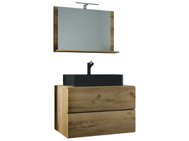 ebuy24 LendasMBL badkamer 3 delen eik decor.