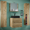 ebuy24 LendasXLBL badkamer 5 delen eik decor.