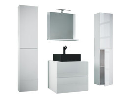 ebuy24 LendasXLBL badkamer 5 delen wit.
