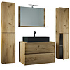 ebuy24 LendasXLBL badkamer 5 delen eik decor.