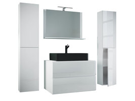 ebuy24 LendasXLBL badkamer 5 delen wit.