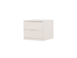 ebuy24 Nice kommode 2 laden beige.