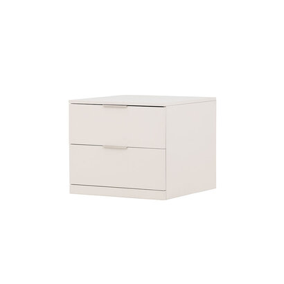 ebuy24 Nice kommode 2 laden beige.