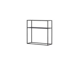 ebuy24 Bogota sidetable 1 plank zwart.