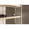 ebuy24 Heim wandkast 190 cm 5 planken whitewash.
