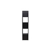 ebuy24 BuenosAires wandkast 5 planken zwart.