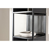 ebuy24 BuenosAires wandkast 5 planken zwart.
