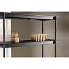 ebuy24 Heim wandkast 190 cm 5 planken zwart.