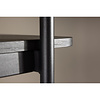 ebuy24 Heim wandkast 190 cm 5 planken zwart.