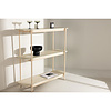 ebuy24 Heim wandkast 120 cm 3 planken whitewash.