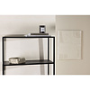 ebuy24 Montevideo wandkast 4 planken zwart.
