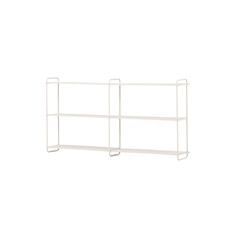 ebuy24 LyonB wandkast wandhangend 3 planken beige.