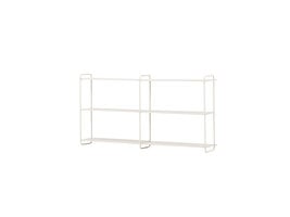 ebuy24 LyonB wandkast wandhangend 3 planken beige.