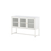 ebuy24 Malla dressoir 3 deuren wit.