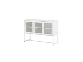 ebuy24 Malla dressoir 3 deuren wit.