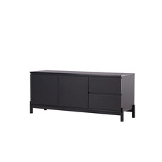 ebuy24 Corpus dressoir 2 deuren, 2 laden zwart.