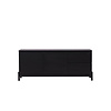 ebuy24 Corpus dressoir 2 deuren, 2 laden zwart.