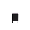 ebuy24 Corpus dressoir 2 deuren, 2 laden zwart.