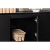 ebuy24 Corpus dressoir 2 deuren, 2 laden zwart.