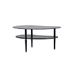 ebuy24 Egg salontafel 1 plank zwart.