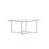 ebuy24 Hybrid salontafel glas.